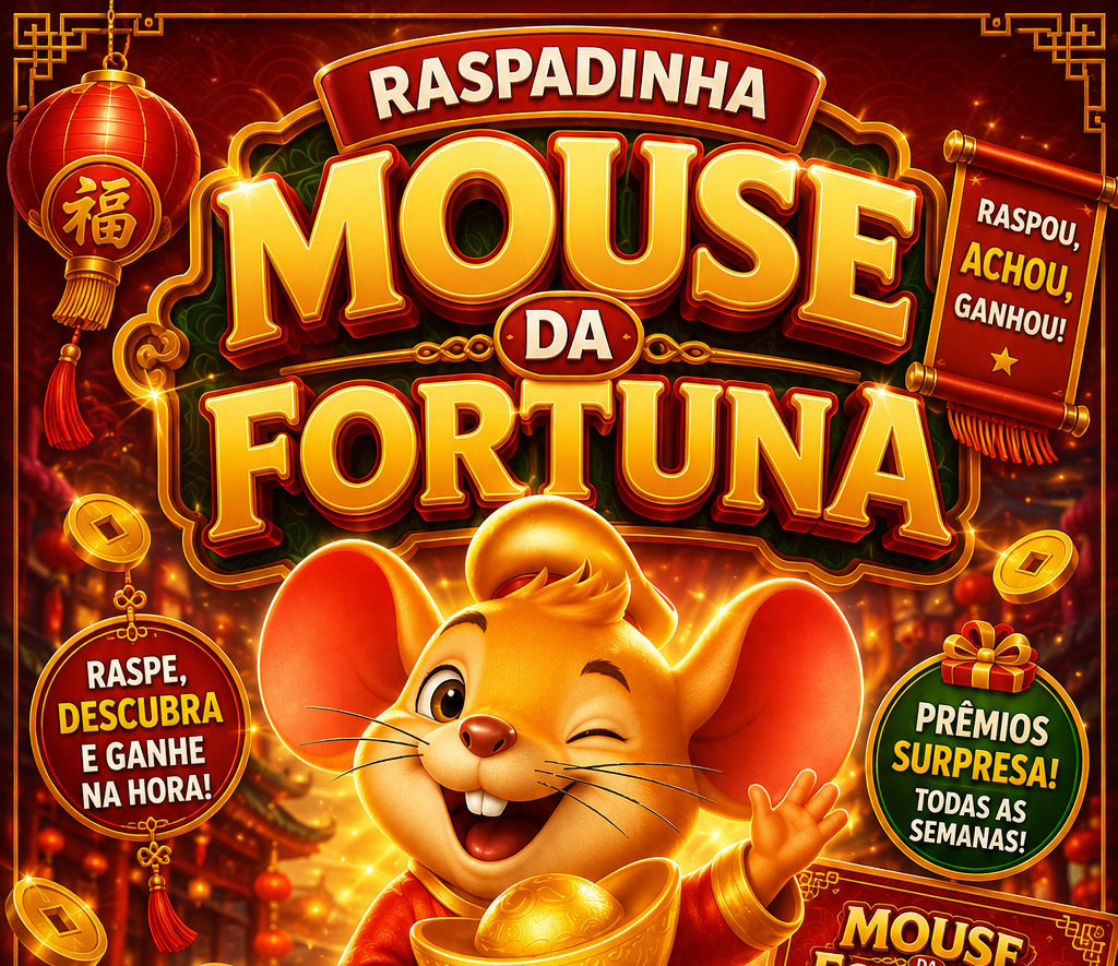 Mouse da Fortuna – Raspe e Descubra sua Sorte!